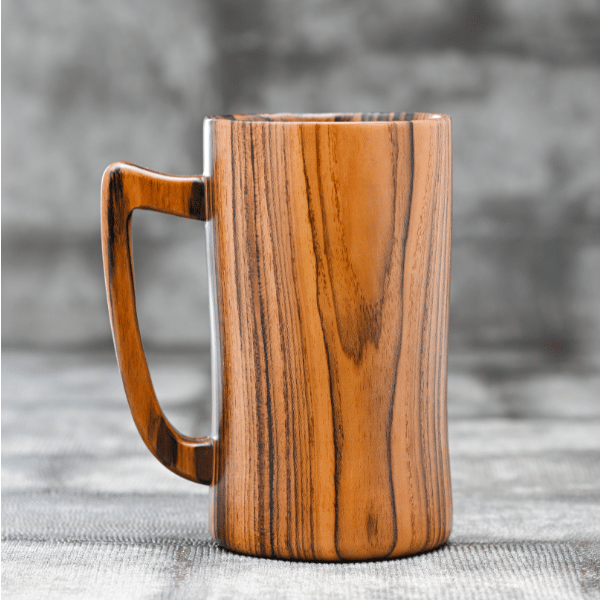 WOODEN BEER MUG