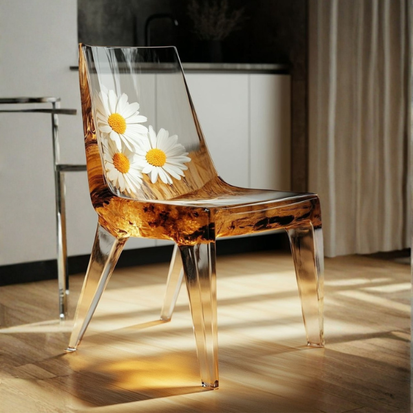 EPOXY RESIN  CHAIR